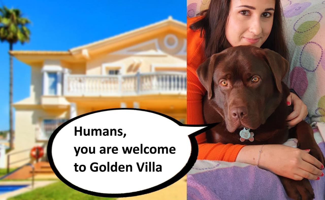 Golden Villa Costa Del Sol - Big Private Pool - Bbq - Good Location ฟูเอนฮิโรลา ภายนอก รูปภาพ